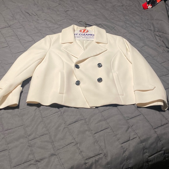 White House Black Market Jackets & Blazers - Like new , White House Black Market Ivory suit jacket. Women’s size 12